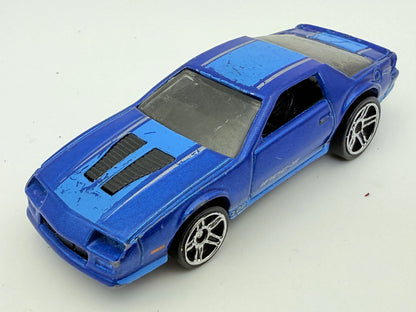 Chevrolet Camaro Z28, Hot Wheels 2011, Resoraki, die cast, 1:64, niebieski – zdjęcie 8