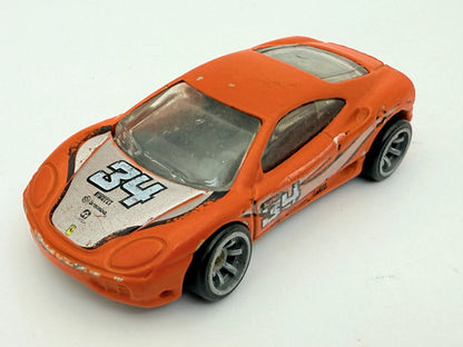 360 Modena Hot Wheels Pomarańczowy 1:64 – zdjęcie 8