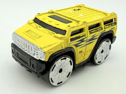 Hummer H2 Tooned, Hot Wheels 2003, Die cast, 1:64 Hot Wheels Żółty 1:64 – zdjęcie 8