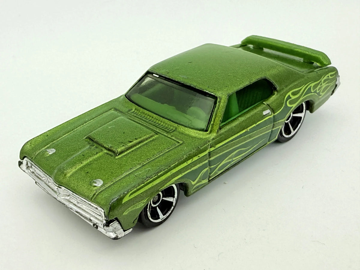 69 Mercury Cougar Eliminator Hot Wheels Zielony 1:64 – zdjęcie 11