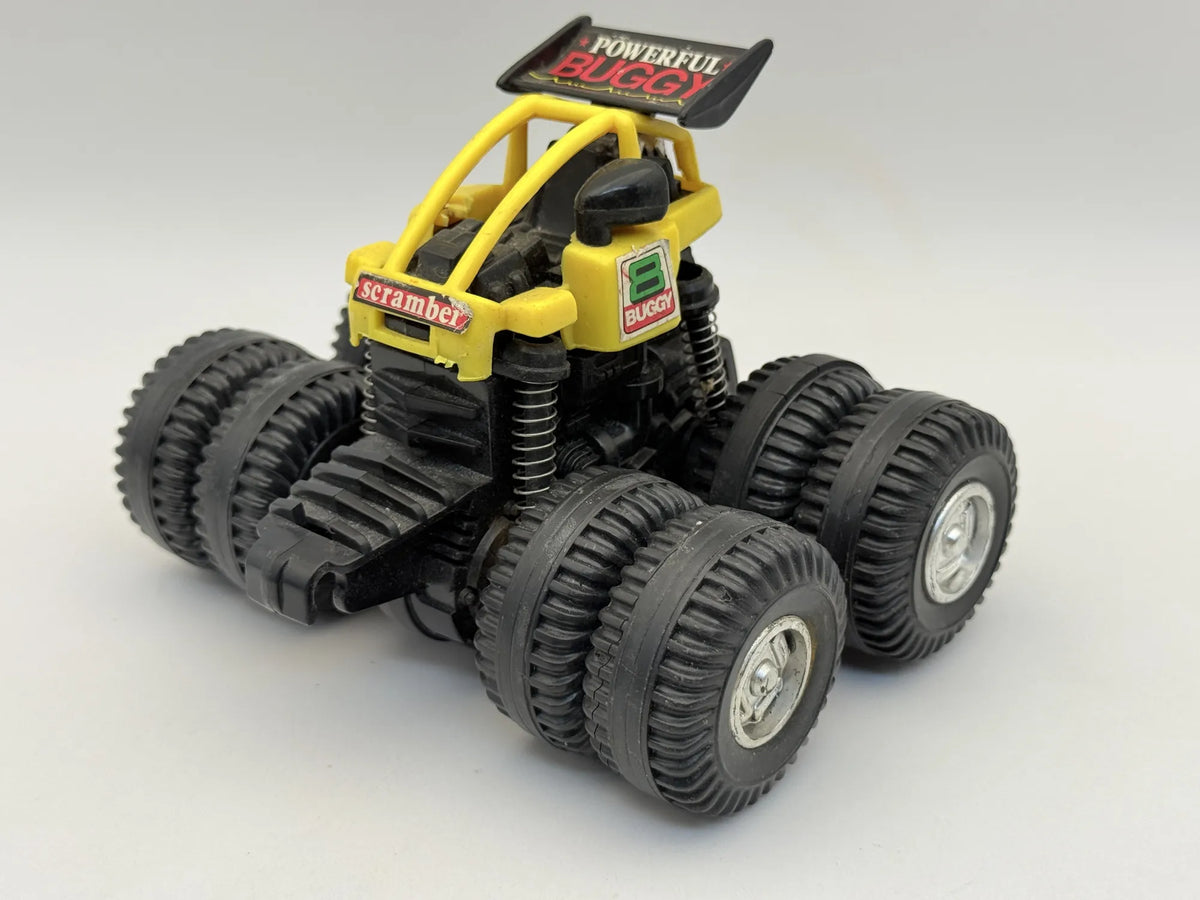 BUGGY TERENOWY TOMY MAD MASHER Tomy 1980 Żółty 1:43 – zdjęcie 9