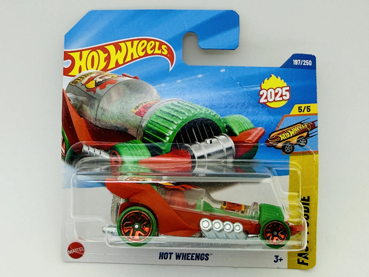 Hot Wheengs Hot Wheels 2025 Fast Foodie 1:64 Blister Czerwony – zdjęcie 9