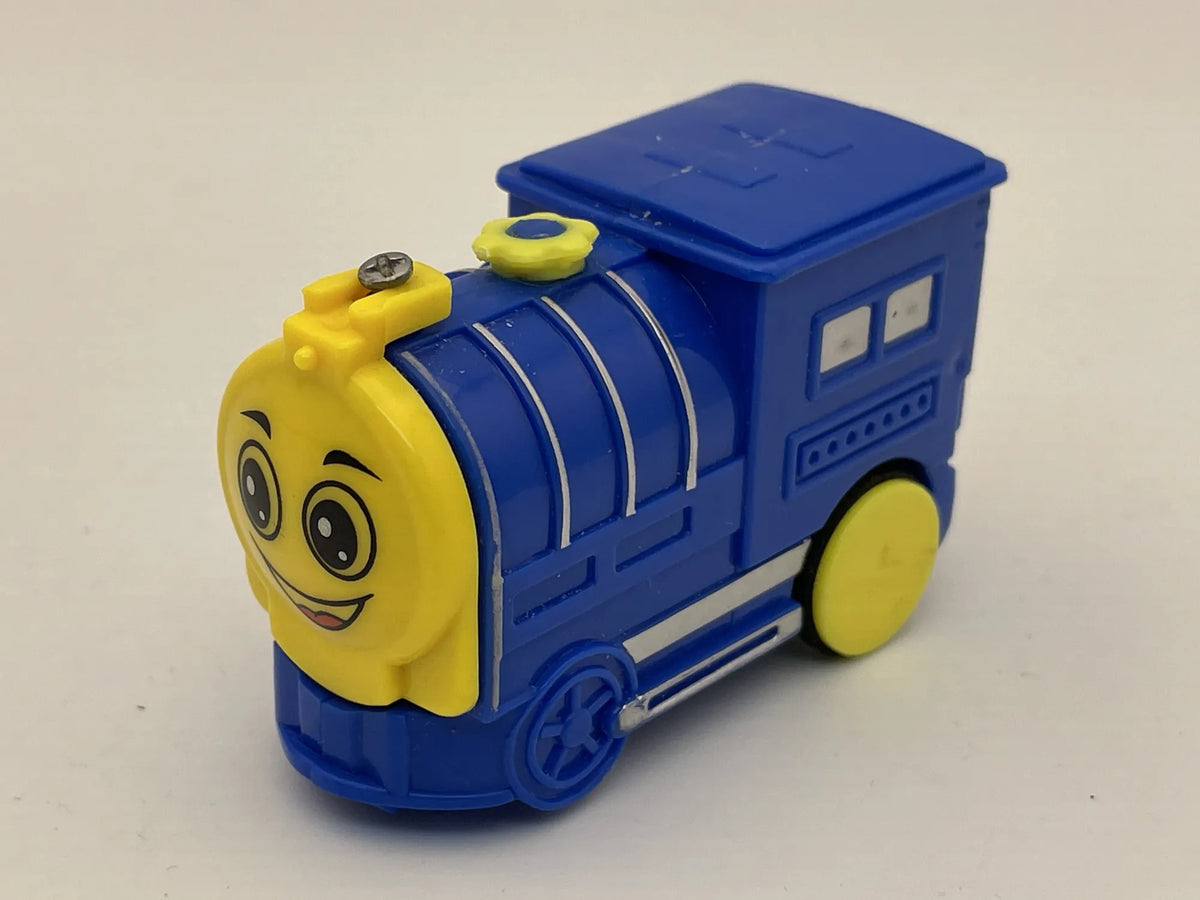 LOKOMOTYWA, Die cast, Niebiesko-Żółta, Resoraki – zdjęcie 8