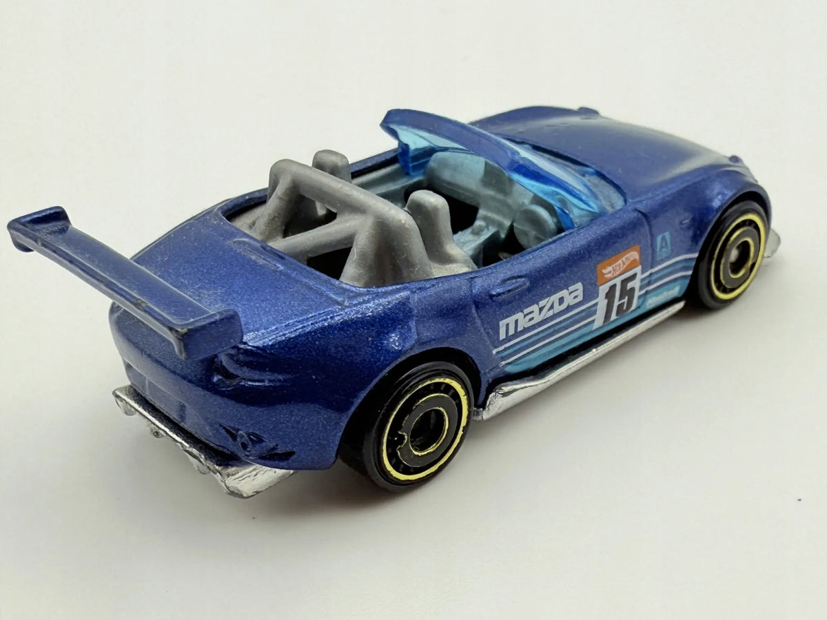 Mazda Mx-5 Hot Wheels 2015 Niebieski 1:64 – zdjęcie 6