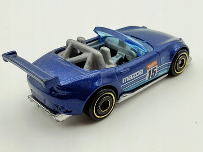 Mazda Mx-5 Hot Wheels 2015 Niebieski 1:64 – zdjęcie 6