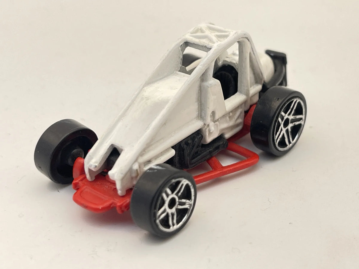 SLIDEOUT, Hot Wheels 1996, Resoraki, Die cast, Biały, 1:64 – zdjęcie 8