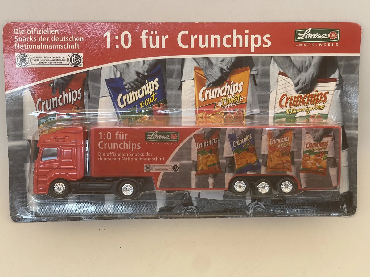 Mercedes-Benz Actros Gabotex Gmbh 1:87 Crunchips Blister Czerwony – zdjęcie 7