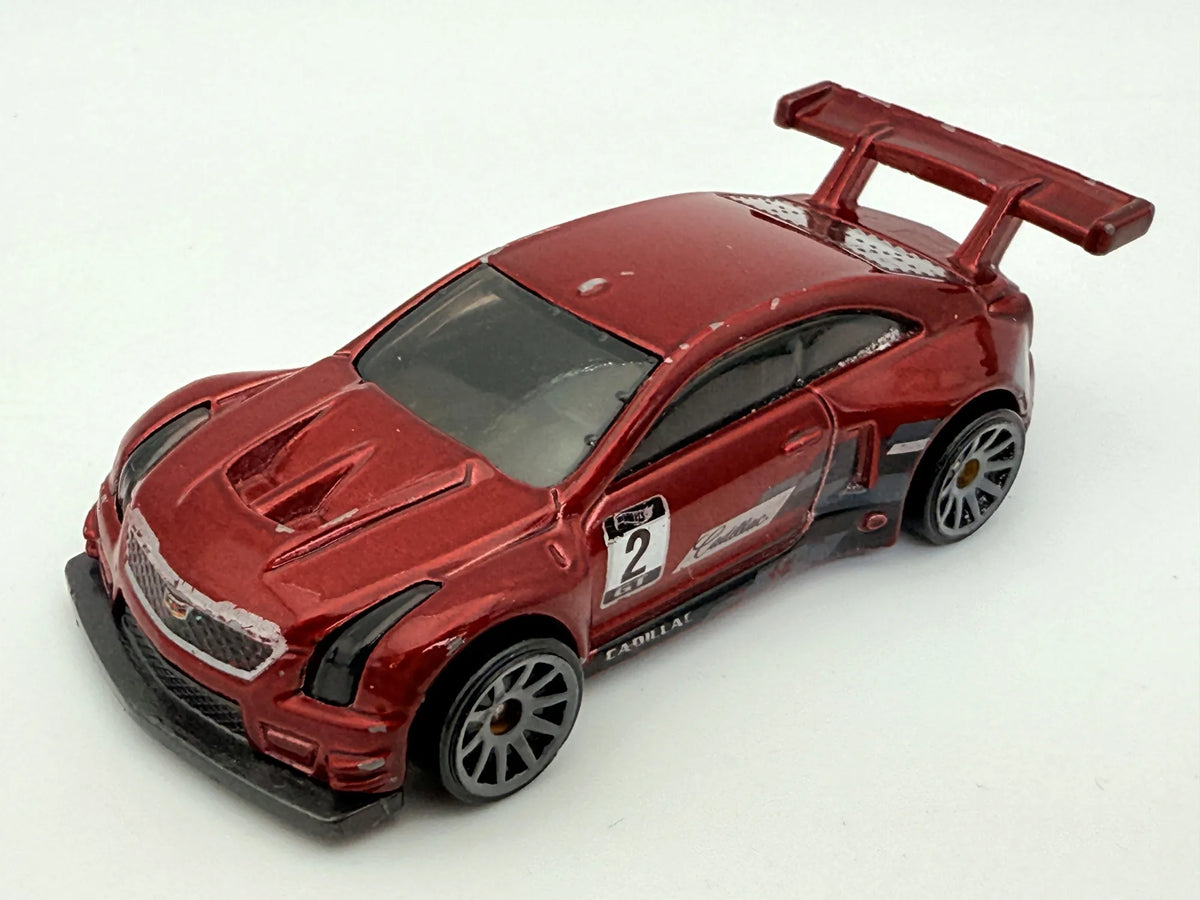 '16 Cadillac Ats-V R, Hot Wheels 2017, 1:64 Hot Wheels Czerwony 1:64 – zdjęcie 8