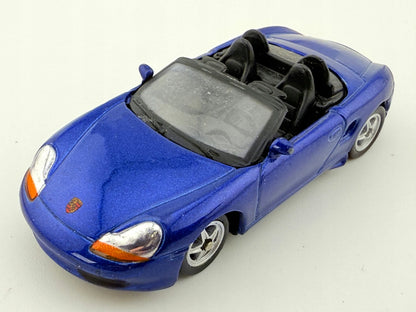 PORSCHE BOXSTER CABRIO, Welly, Resoraki, Die cast 62040, Niebieski, 1:64 – zdjęcie 11