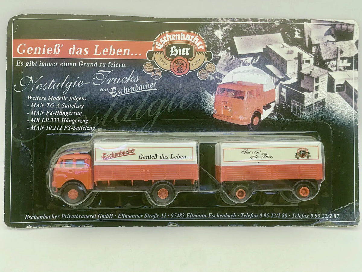 MAN Diesel DGD 1:87 Ciężarówka Promocyjna Blister Reklama Eschenbacher