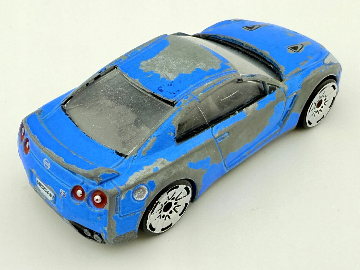 Skyline Gt-R R34 Nissan Niebieski 1:64 – zdjęcie 8