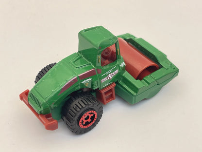 ROAD ROLLER, Matchbox 2021, Resoraki, Die cast, Zielony 1:64 – zdjęcie 8
