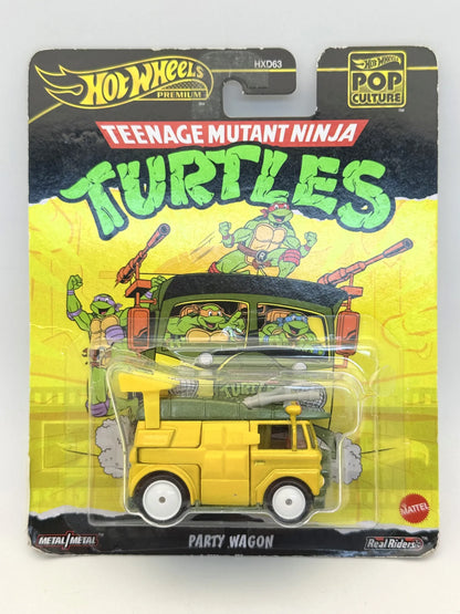 PARTY WAGON Hot Wheels 2024 Żółty 1:64 – zdjęcie 9
