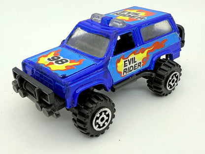 Samochód Terenowy Summer 1:64 Samochód terenowy EVIL RIDER Luzak Niebieski – zdjęcie 8