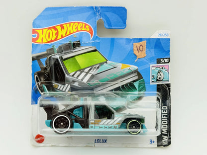 Lolux Hot Wheels 2024 HW Modified 1:64 Blister Turkusowy – zdjęcie 6