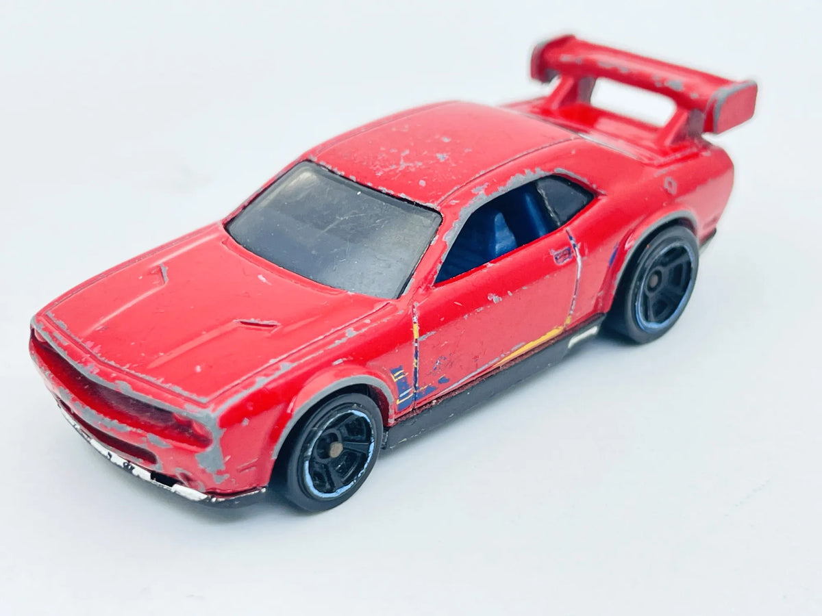 Dodge Challenger Drift Car, Hot Wheels, Resoraki, Die cast, Czerwony, 1:64 – zdjęcie 8