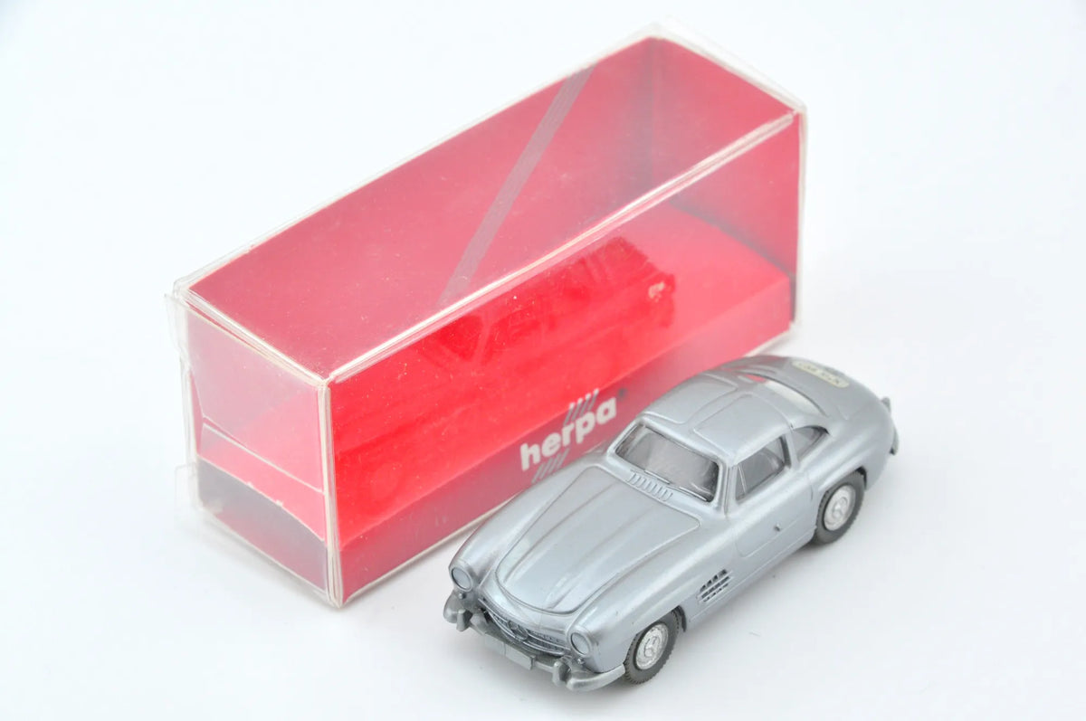 Mercedes 300 Sl, Herpa, made in Germany, die cast resoraki, 1:87 – zdjęcie 11