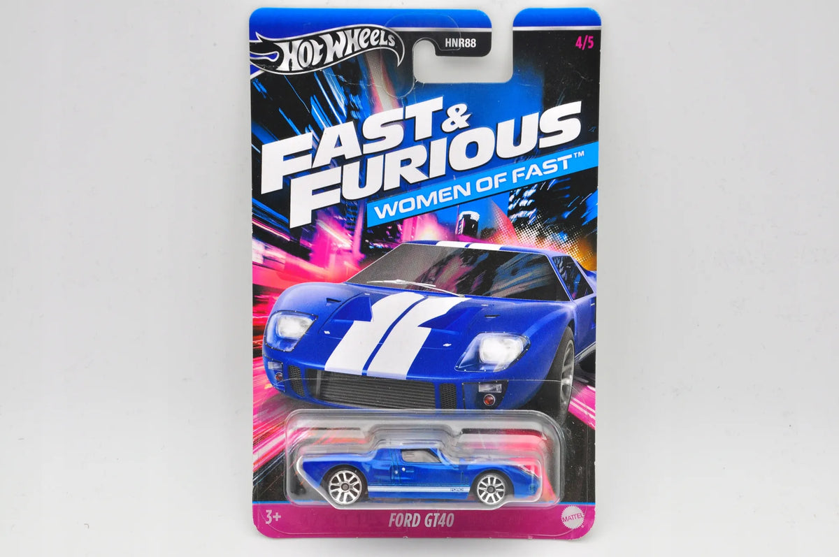 Ford Gt40 Hot Wheels 2023 Niebieski 1:64 – zdjęcie 9
