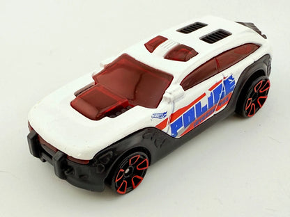 Hw Pursuit Mainline Policja Hot Wheels 2012 Biały 1:64 – zdjęcie 9