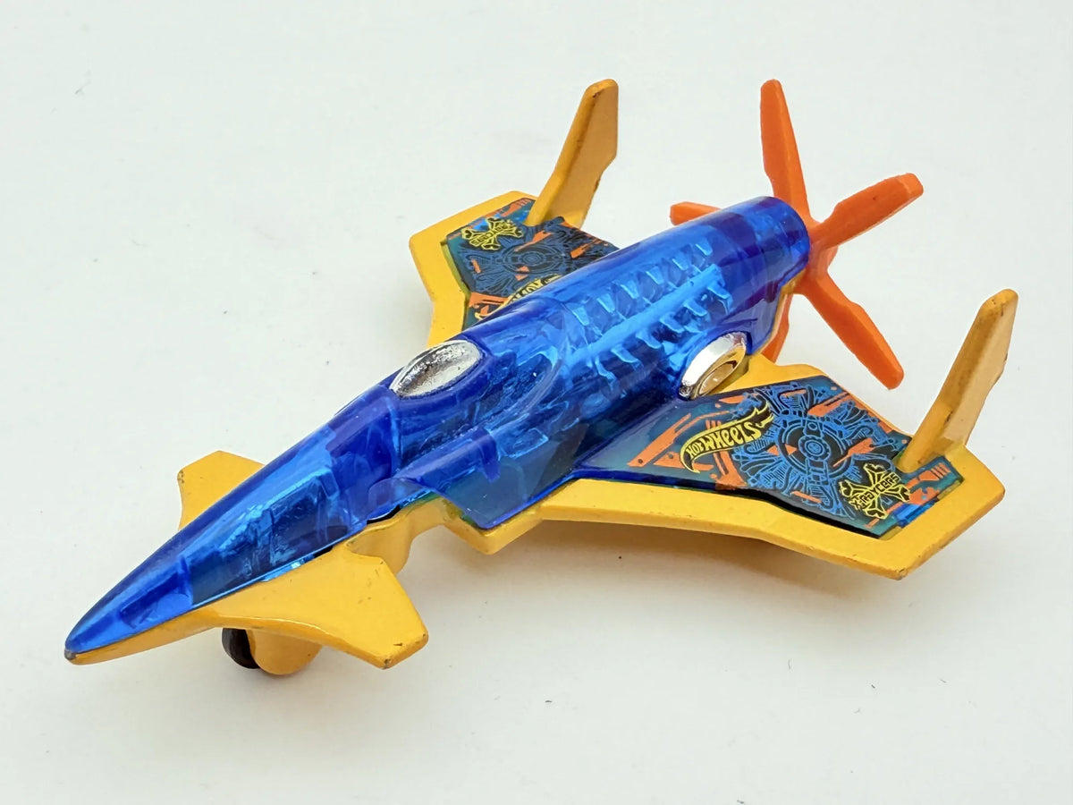 POISON ARROW, Hot Wheels, Die cast 3786 MJ1NI, Niebiesko-Żółty, 1:64, – zdjęcie 9