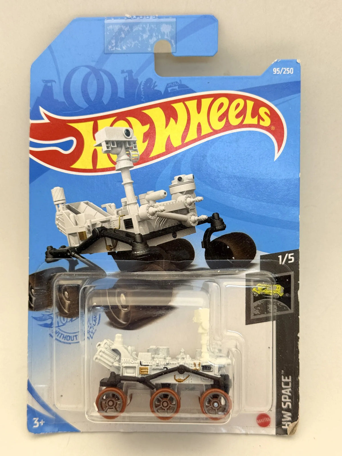 MARS PERSEVERANCE ROVER HW Space Hot Wheels 2020 Biały 1:64 – zdjęcie 9