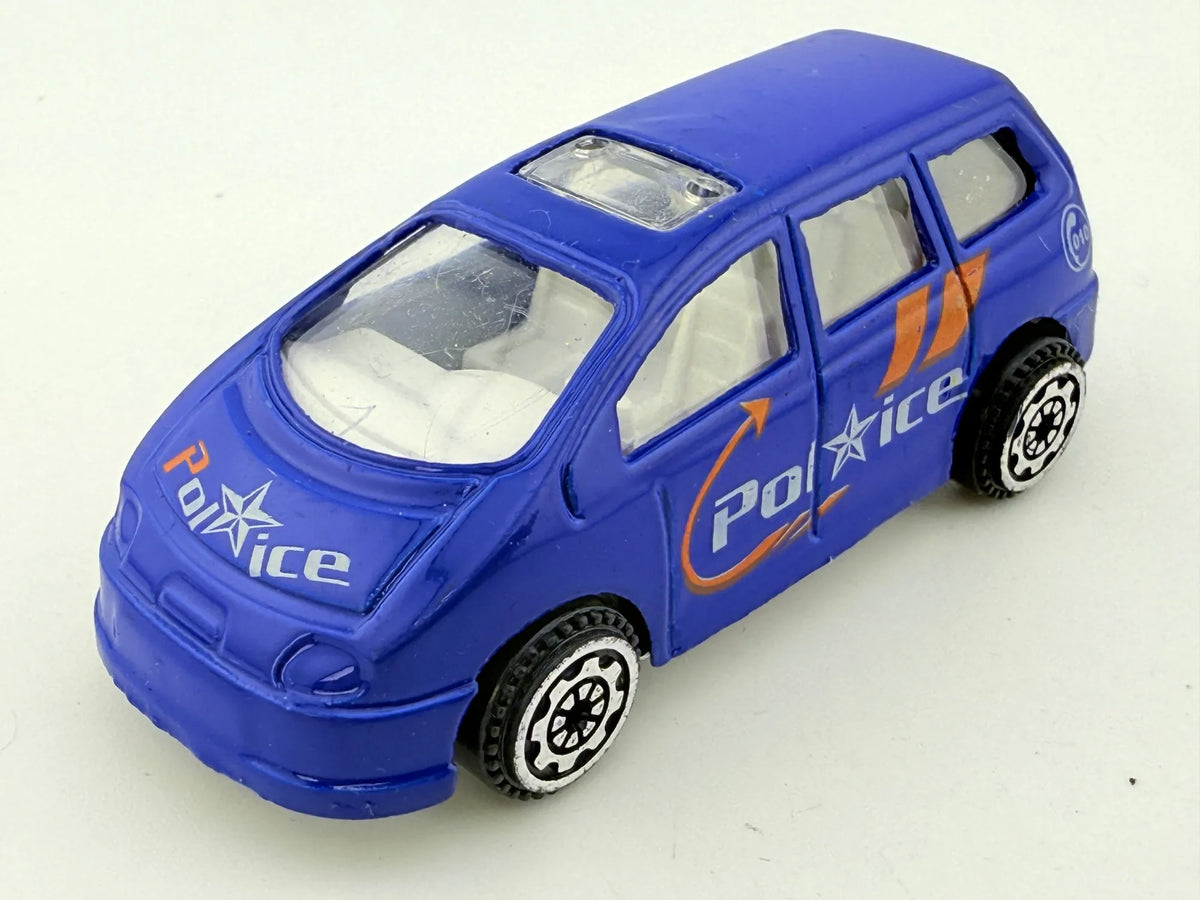Minivan Policyjny Policja Niebieski 1:64 – zdjęcie 9