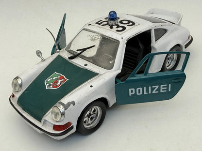 Porsche 911 Carrera Rs 2.7 Polizei Polistil 1979 Biały 1:26 Made in Italy – zdjęcie 8