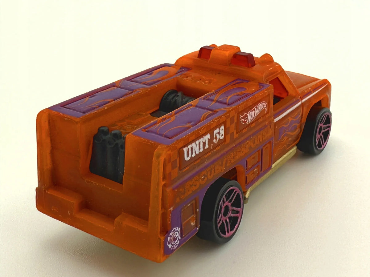 Unit 58 Hot Wheels 1974 Pomarańczowy 1:64 – zdjęcie 6