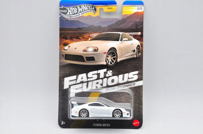 Toyota Supra Hot Wheels Silver fast & Furious Hot Wheels 2024 Biały 1:64 – zdjęcie 9