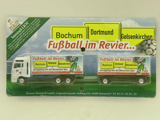 MAN TRUCK 1:87 Reklama Brauerei Brinkhoff GmbH Fußball im Revier Dortmund i