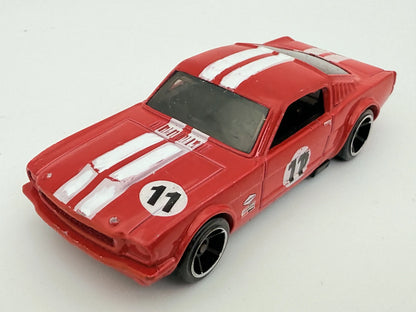 '65 Ford Mustang Fastback, Hot Wheels, Resoraki, die cast, 1:64, czerwony – zdjęcie 8