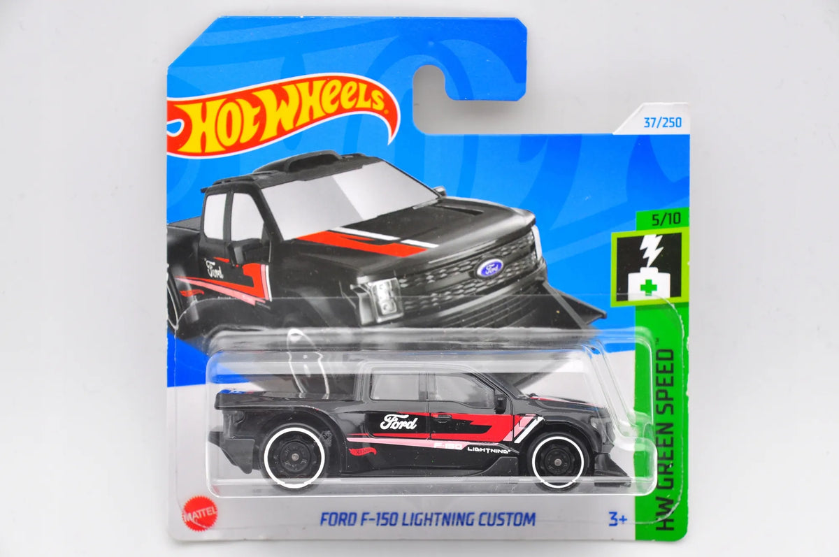 Ford F-150 Lightning Custom Hot Wheels 2024 Czarny 1:64 – zdjęcie 9