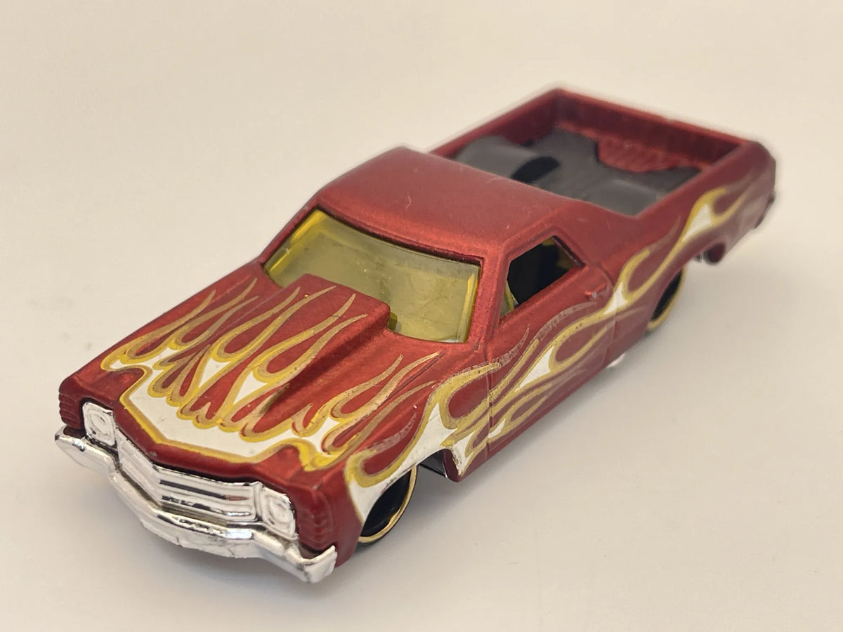 '71 EL CAMINO, Hot Wheels 2018, Die cast M18, Czerwony, 1:64, Resoraki – zdjęcie 8