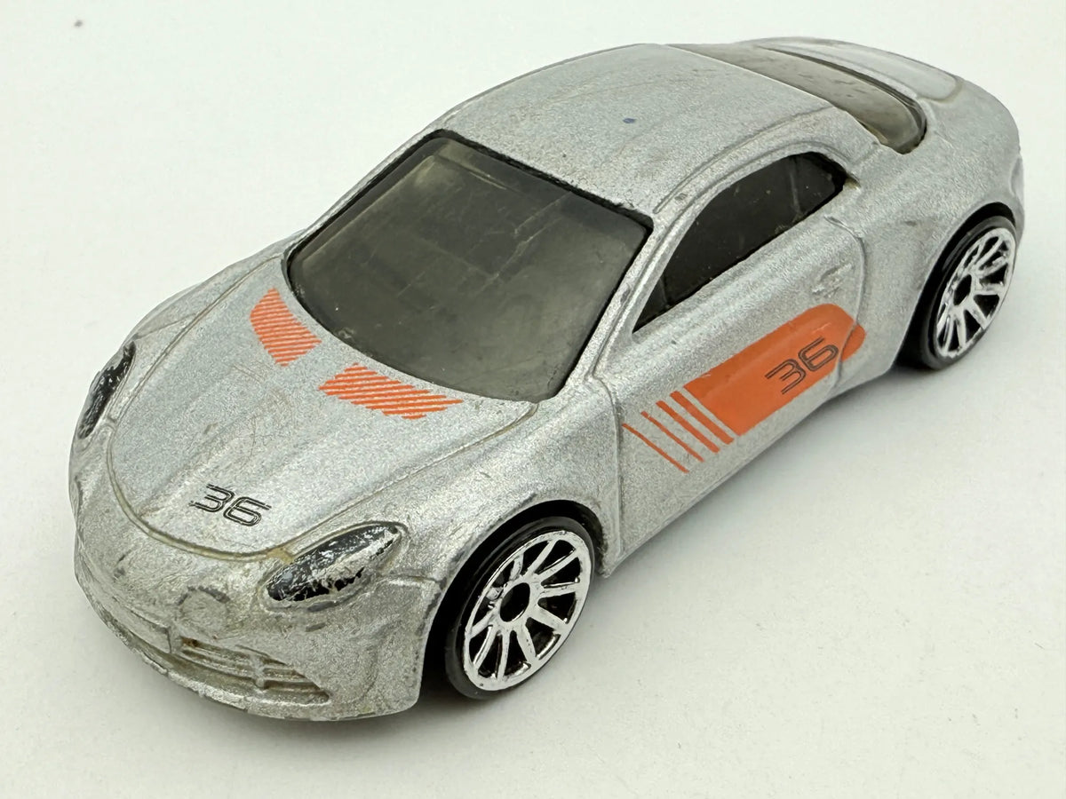 Alpine A110, Silver, Hot Wheels 2018, resoraki, die cast, srebrny, 1:64 – zdjęcie 8