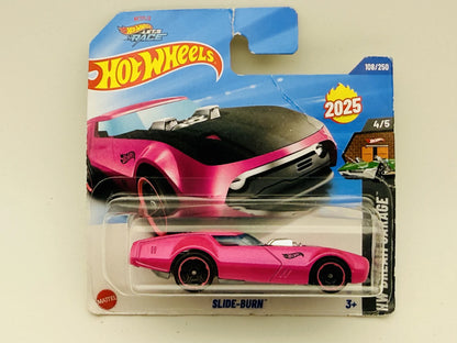 Slide-Burn Hot Wheels HW Modified 1:64 Blister Różowy – zdjęcie 6
