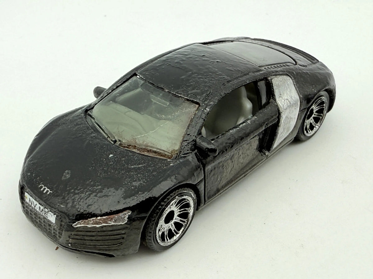 Audi R8 Matchbox Czarny 1:64 – zdjęcie 9