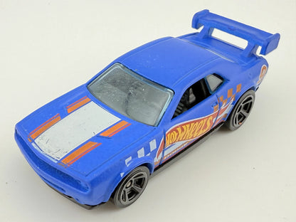 DODGE CHALLENGER DRIFT CAR, Hot Wheels 2010, Die cast 1 NL, Niebieski, 1:64 – zdjęcie 8