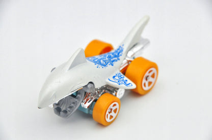 SHARKRUISER, Hot Wheels 2011, Die cast DHP30, Biały, 1:64, Resoraki – zdjęcie 9