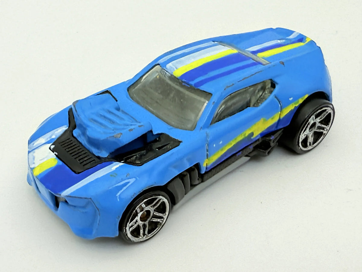 Twinduction, Hot Wheels 2010, niebieski Hot Wheels Niebieski 1:64 – zdjęcie 6