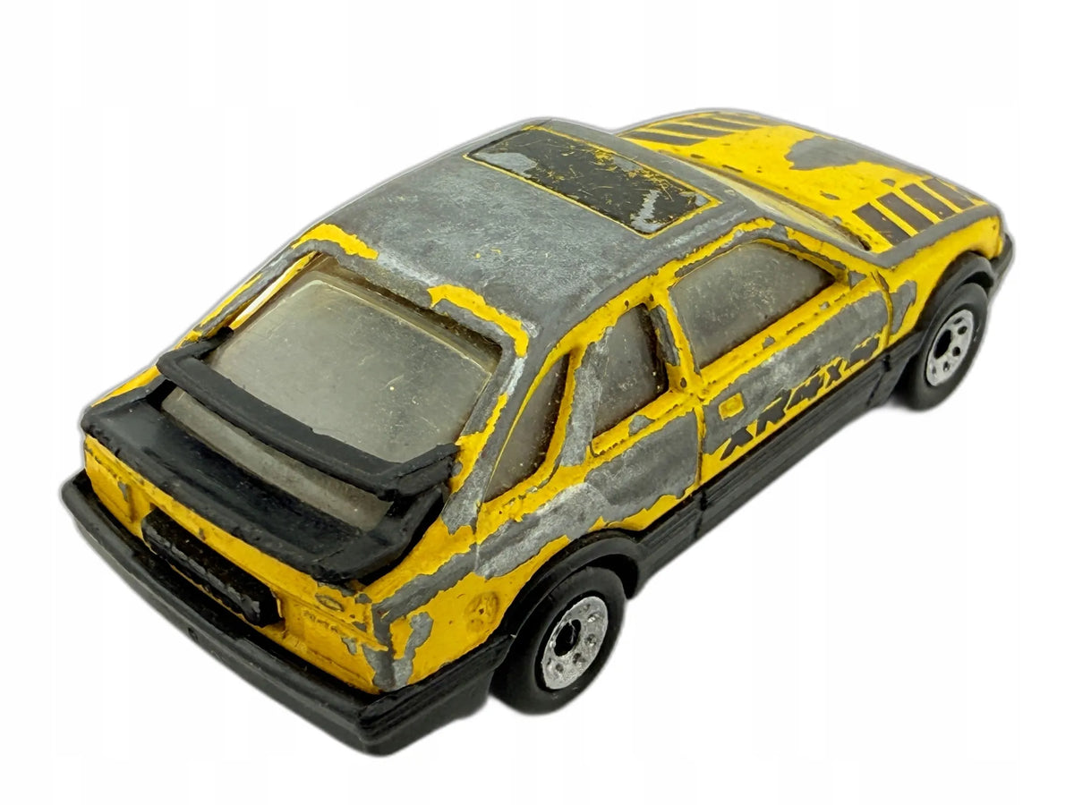 Ford Sierra Xr4I Matchbox 1983 Żółty 1:58 Made in Macau – zdjęcie 10