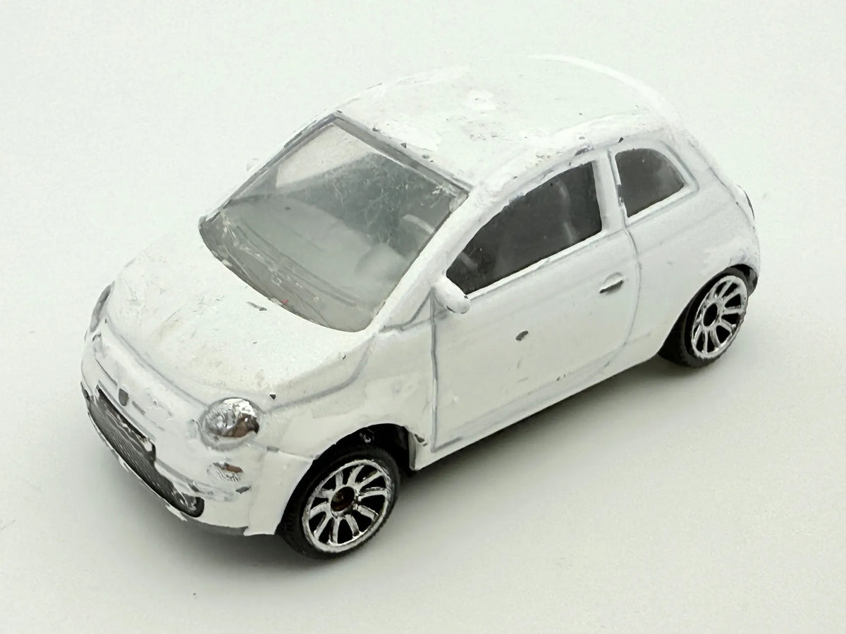 Fiat 500 Majorette Biały 1:55 – zdjęcie 8