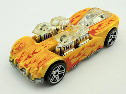 What-4-2 Hot Wheels 2004 Żółty Color Shifters 1:64 hot wheels – zdjęcie 8