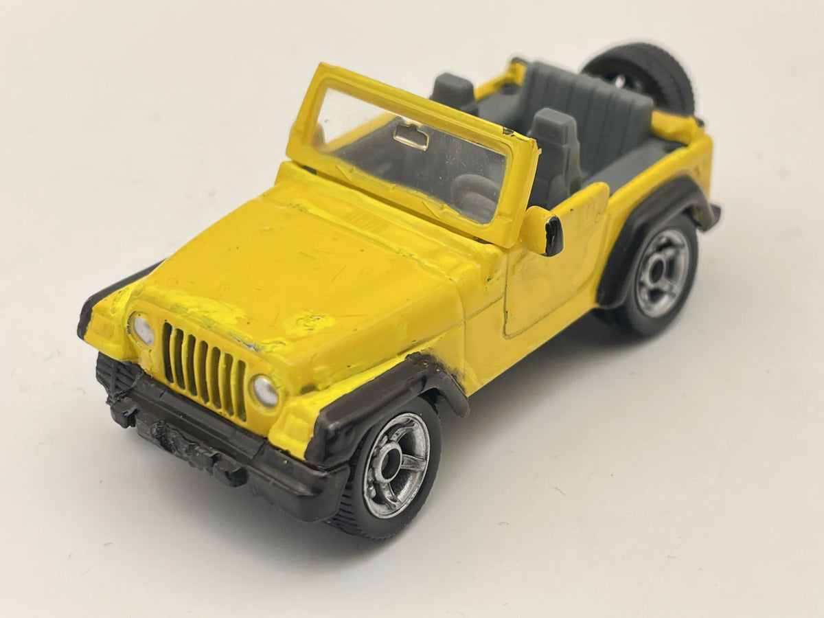 JEEP WRANGLER, SIKU, Resoraki, Die cast 6213, Żółty, 1:55 – zdjęcie 8