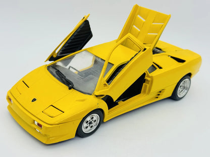 Lamborghini Diablo Polistil 1:18 Made in Italy Luzak Żółty – zdjęcie 8