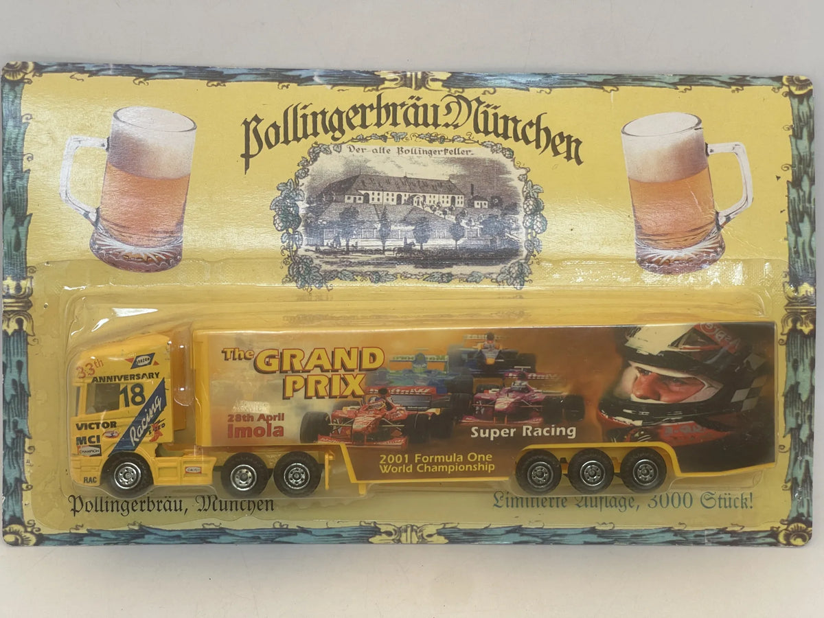 Ciężarówka Promocyjna Grell 1:87 Pollingerbräu München 2001 Formula One – zdjęcie 8