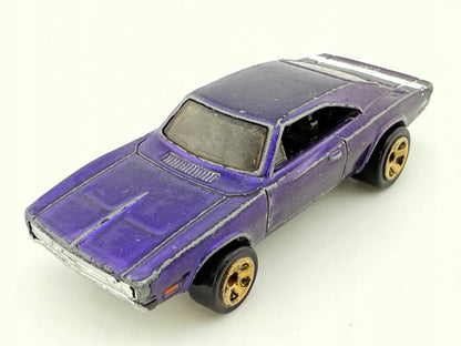 '69 Dodge Charger 500 Hot Wheels 2014 Fioletowy 1:64 – zdjęcie 11