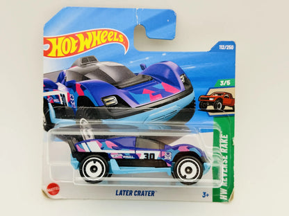 Later Crater Hot Wheels 2025 Hw Reverse Rake 1:64 30 Blister Czarny – zdjęcie 6