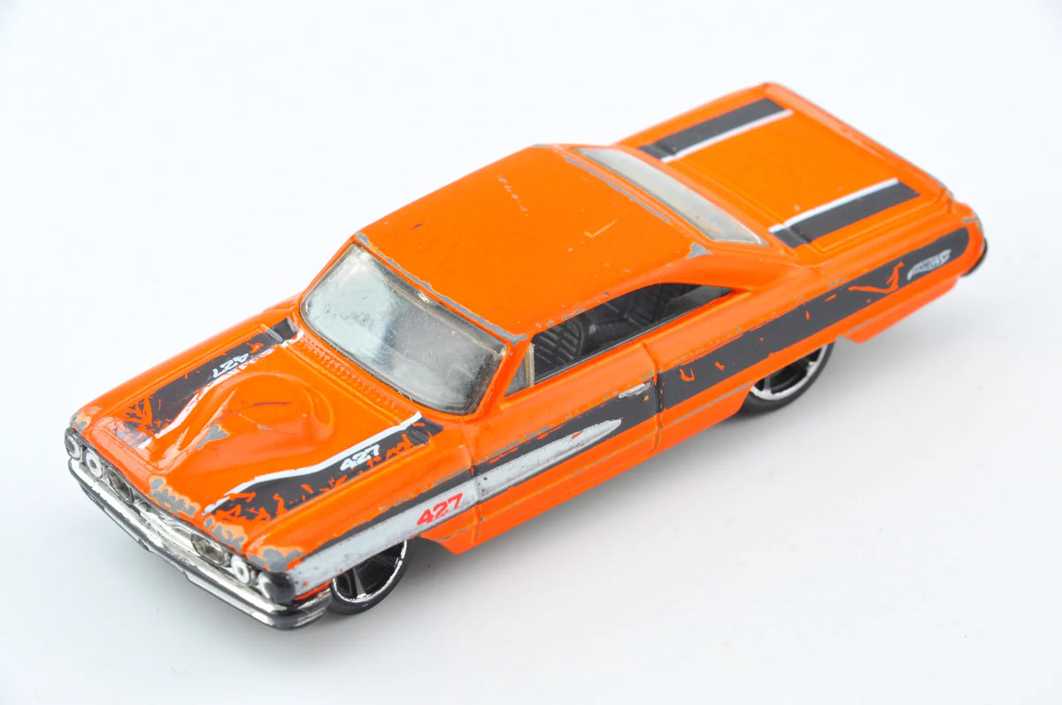 Custom Ford '64 Galaxie, Hot Wheels, die cast resoraki, 1:64 – zdjęcie 8