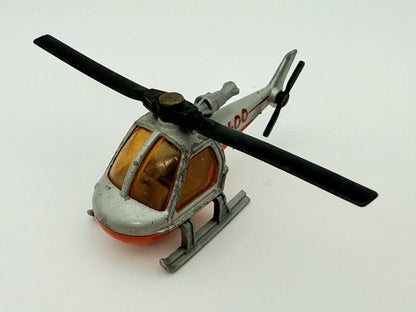 Helicopter Fire Department 1982, Matchbox, made in England, die cast, 1:110 – zdjęcie 6