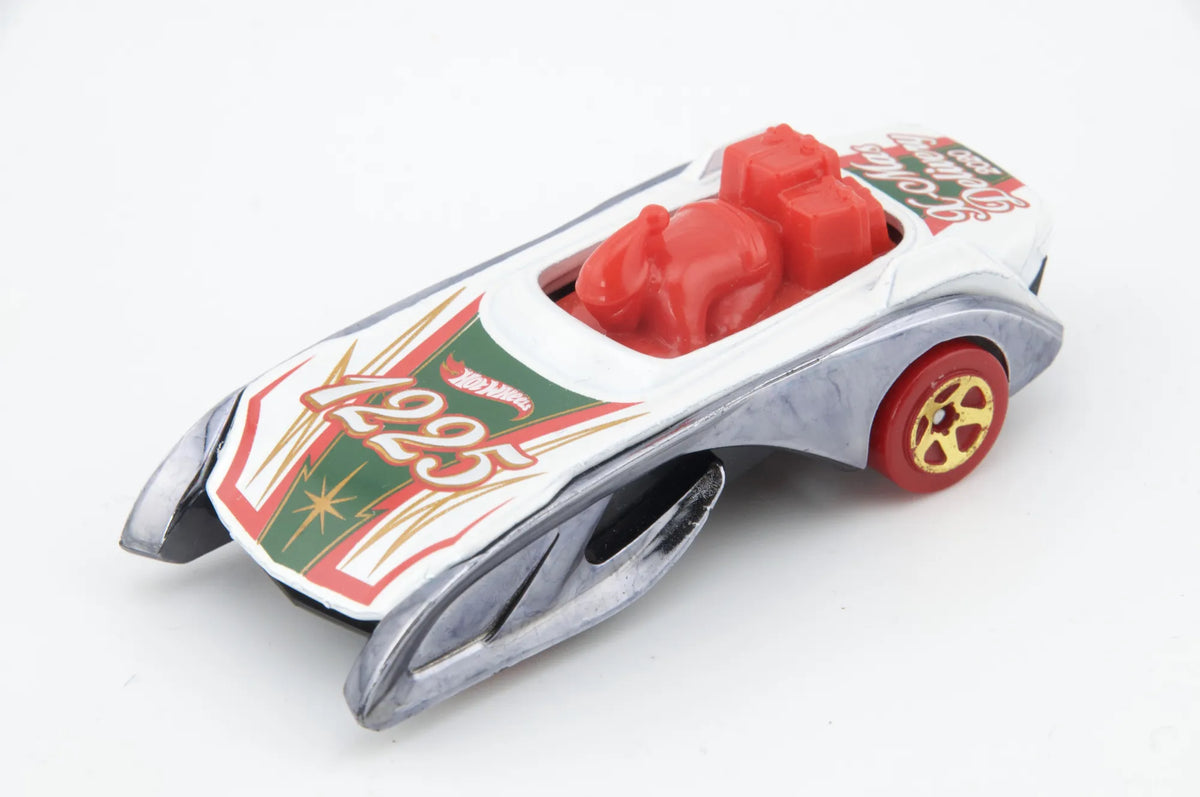 Rockin' Santa Sled Hot Wheels Biały 1:64 – zdjęcie 7